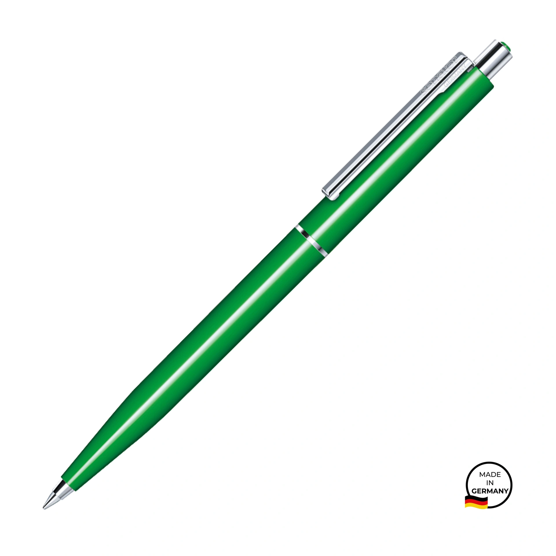 Ручка кулькова, пластикова Point Polished, ТМ Senator - green 347