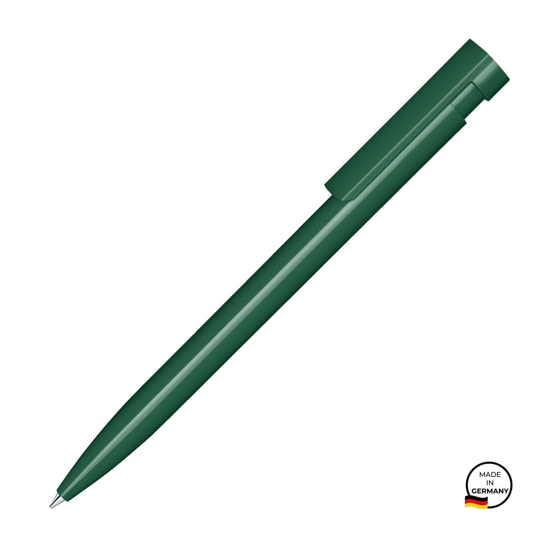 Ручка кулькова, пластикова Liberty Polished, ТМ Senator - green 7484