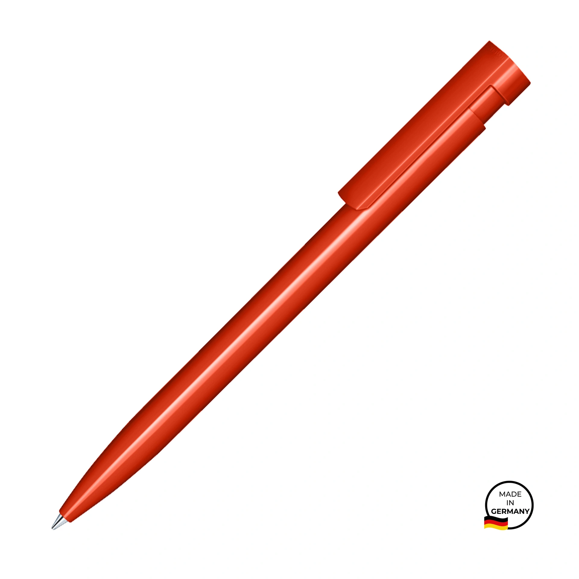 Ручка кулькова, пластикова Liberty Polished, ТМ Senator - red 032