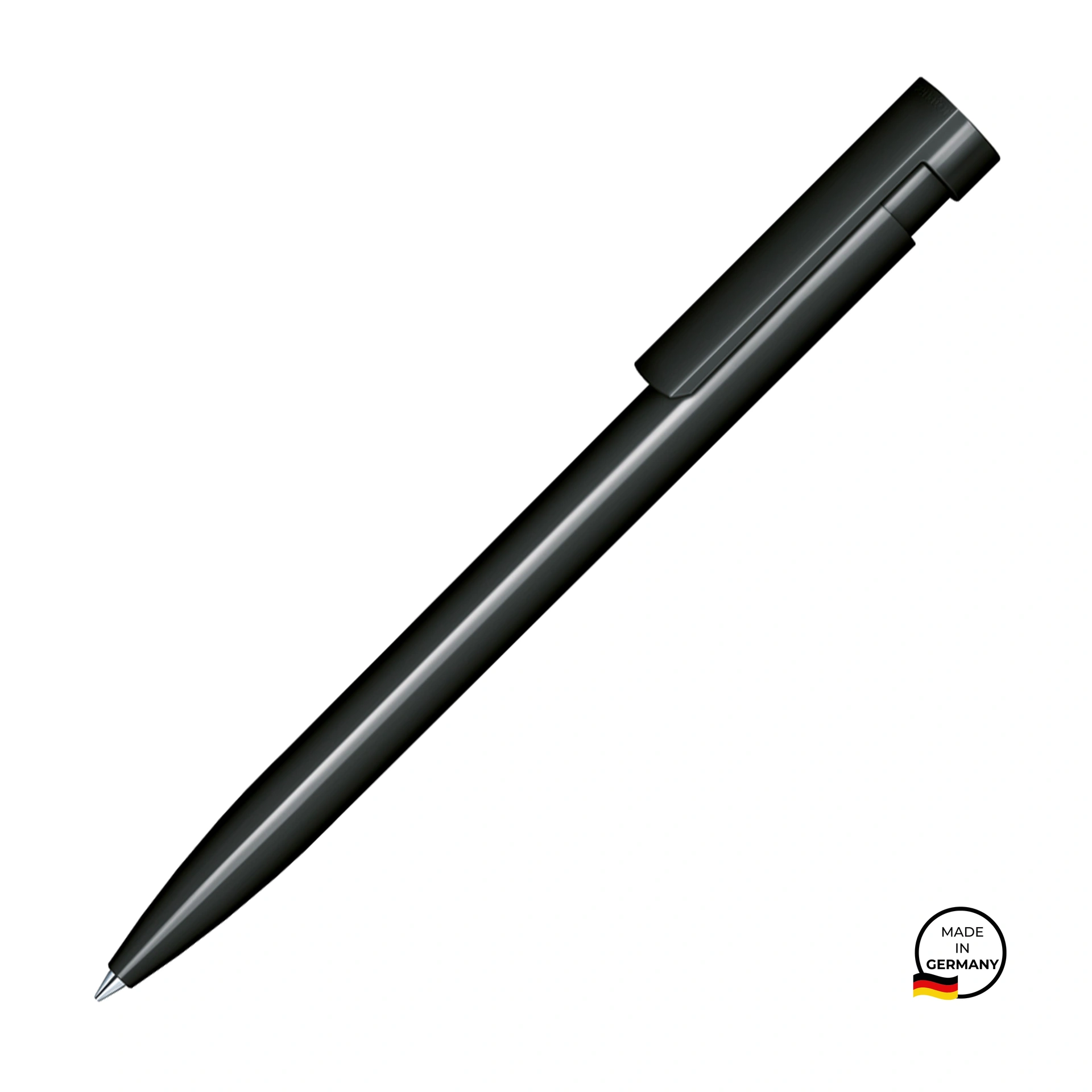 Ручка кулькова, пластикова Liberty Polished, ТМ Senator - black