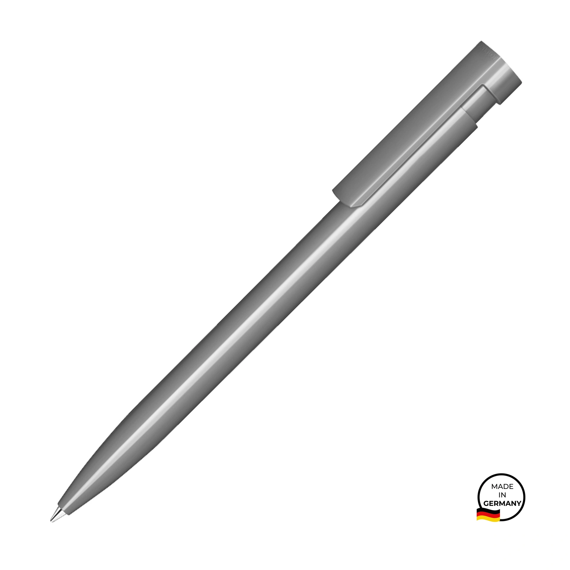 Ручка кулькова, пластикова Liberty Polished, ТМ Senator - cool grey 9
