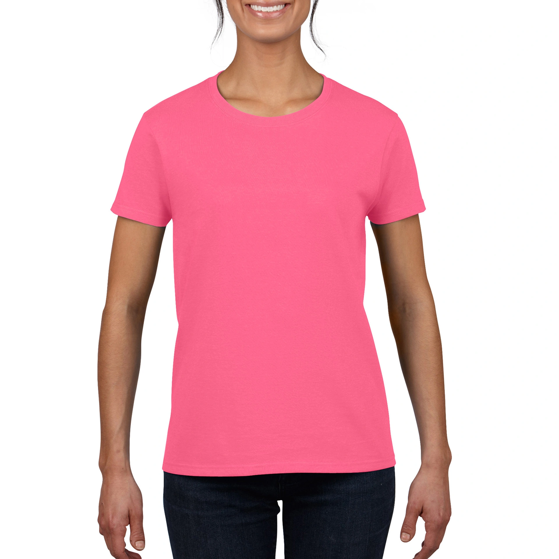 Футболка жіноча Heavy Cotton 180 - safety pink / 2XL