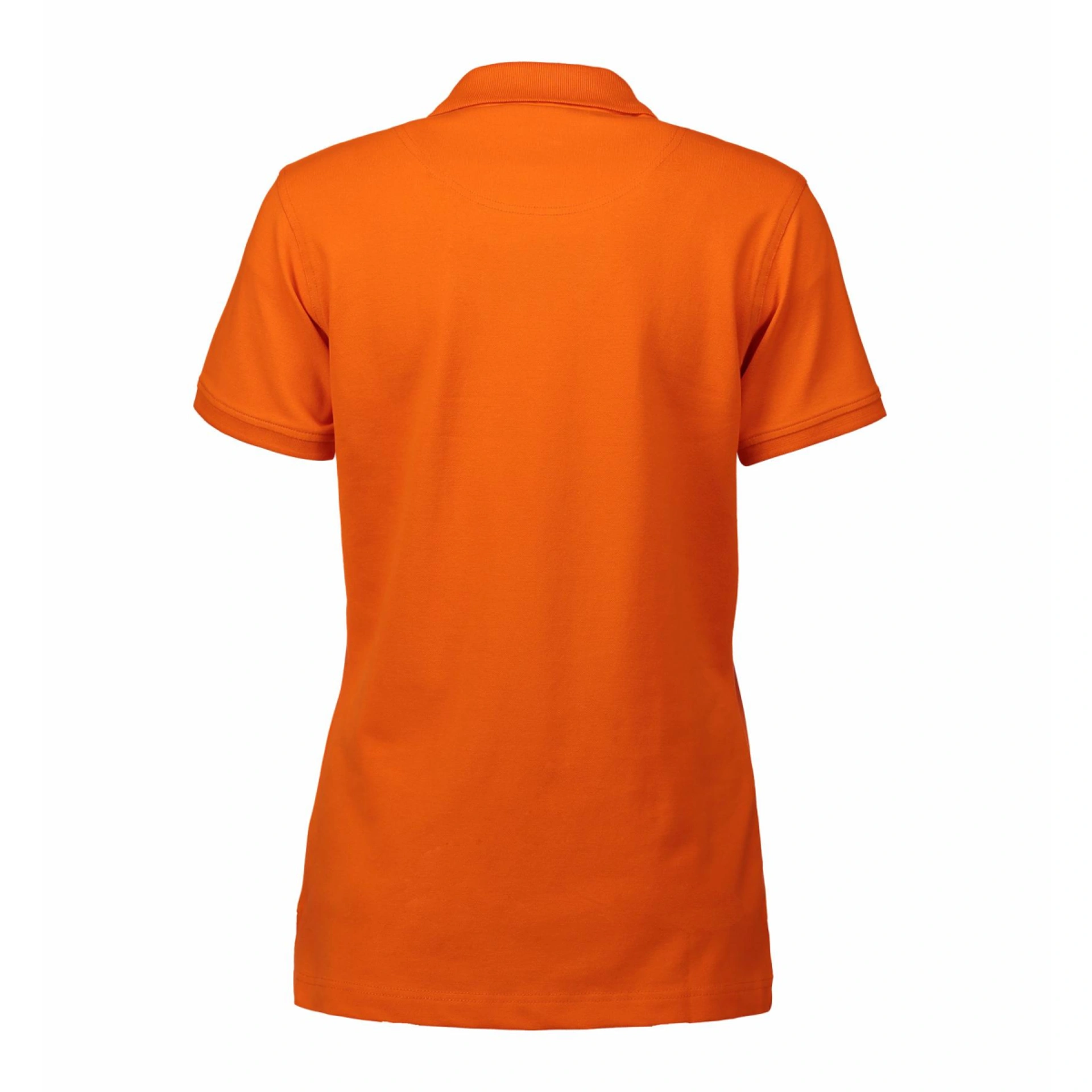 Футболка поло жіноча ID Stretch - Помаранчевий / 3XL