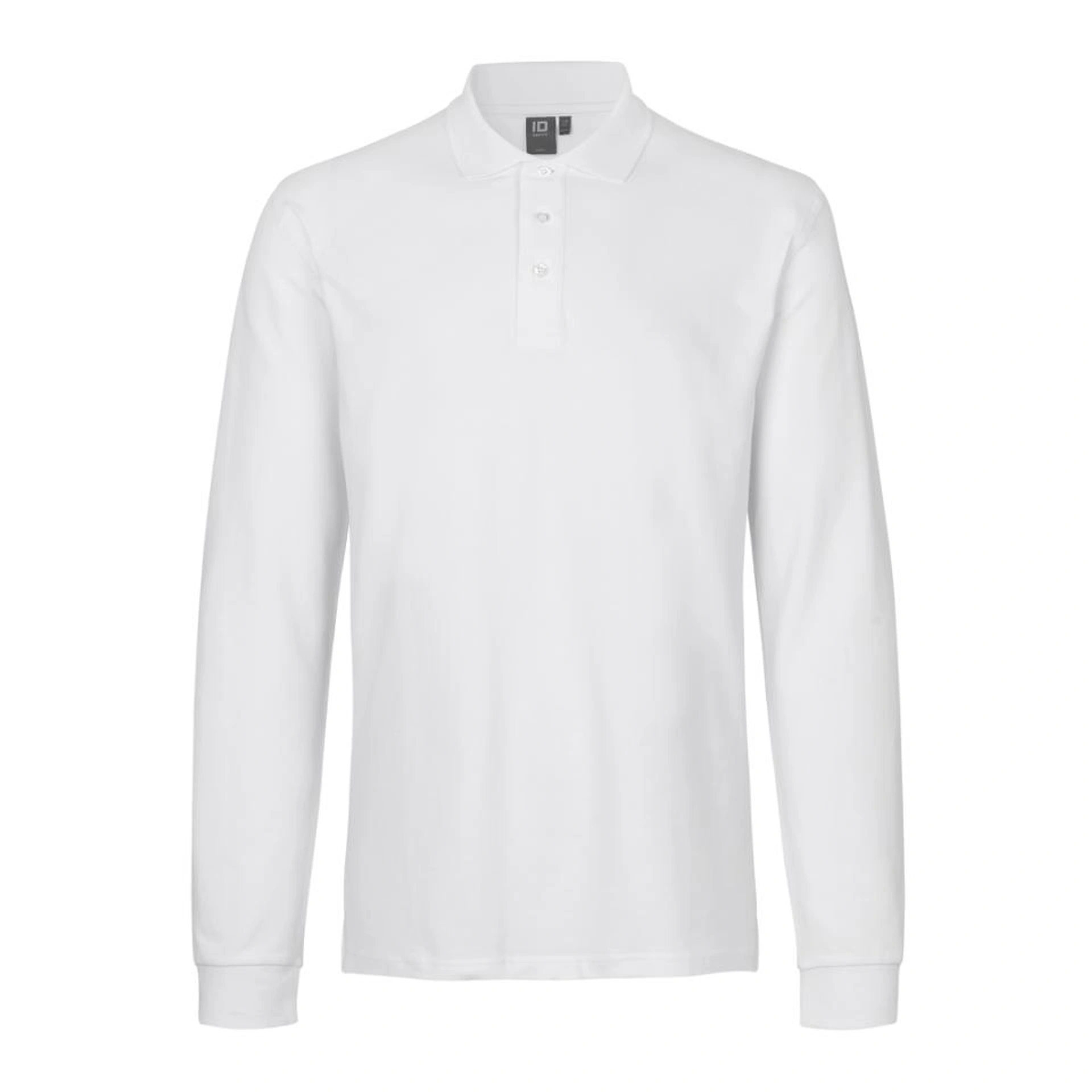 Лонгслів поло чоловіча ID Stretch - Білий / 3XL