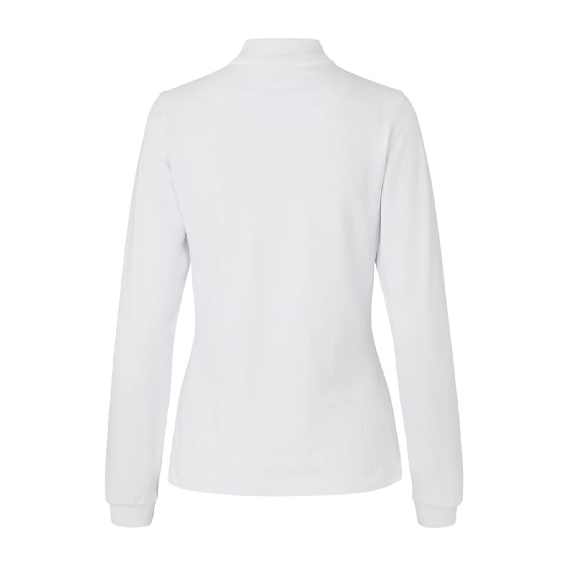 Лонгслів поло жіноча ID Stretch - Білий / 3XL