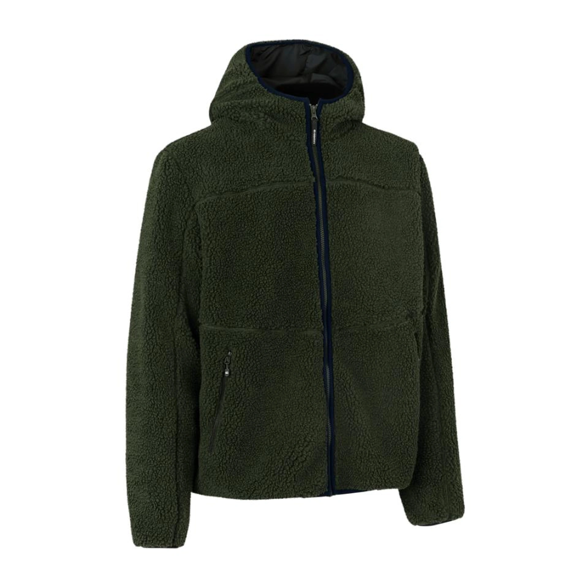 Куртка з шерпи чоловіча ID Pile - Оливковий / 3XL