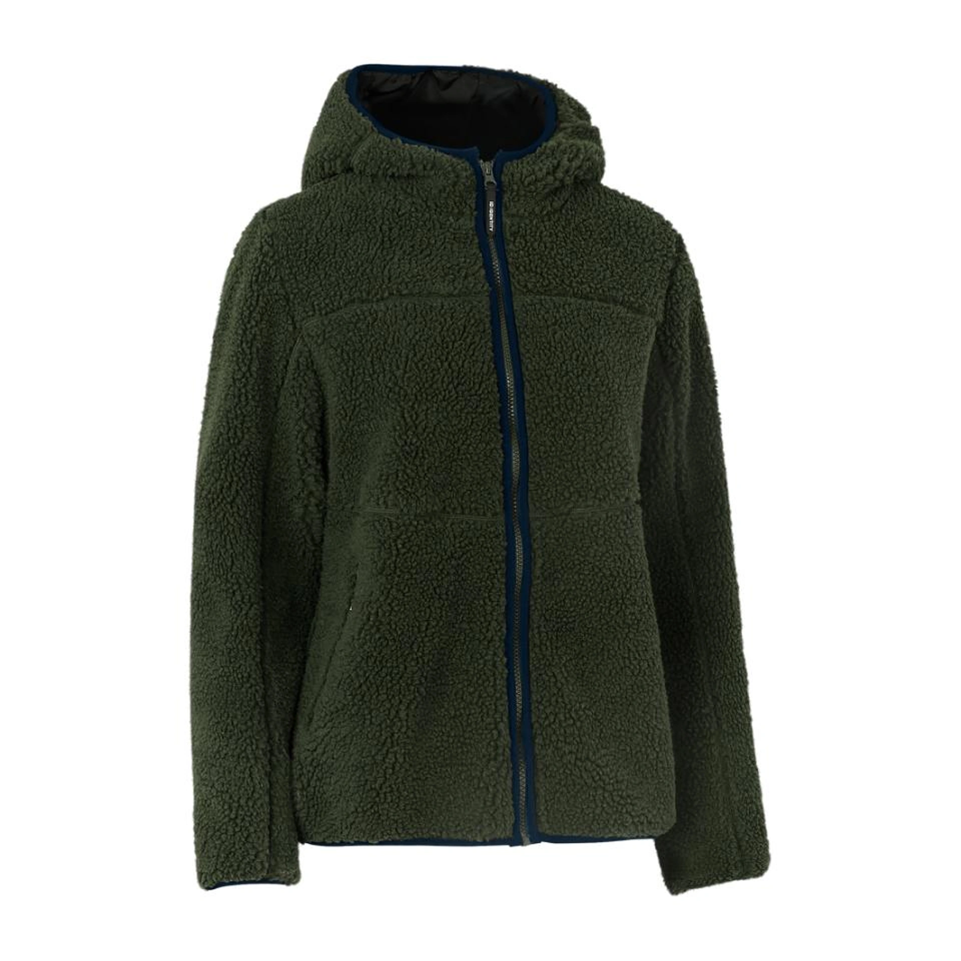 Куртка з шерпи жіноча ID Pile - Оливковий / 3XL