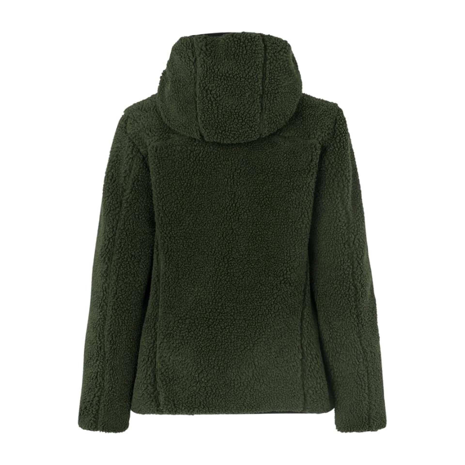 Куртка з шерпи жіноча ID Pile - Оливковий / 3XL