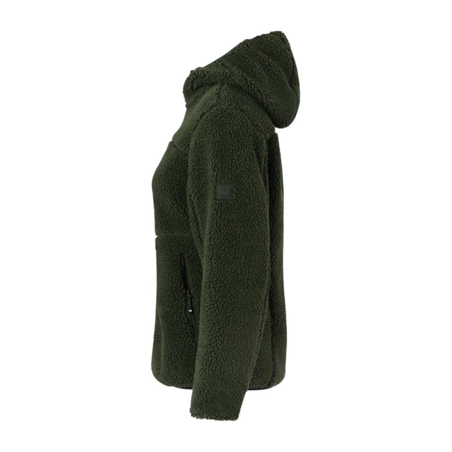 Куртка з шерпи жіноча ID Pile - Оливковий / 3XL