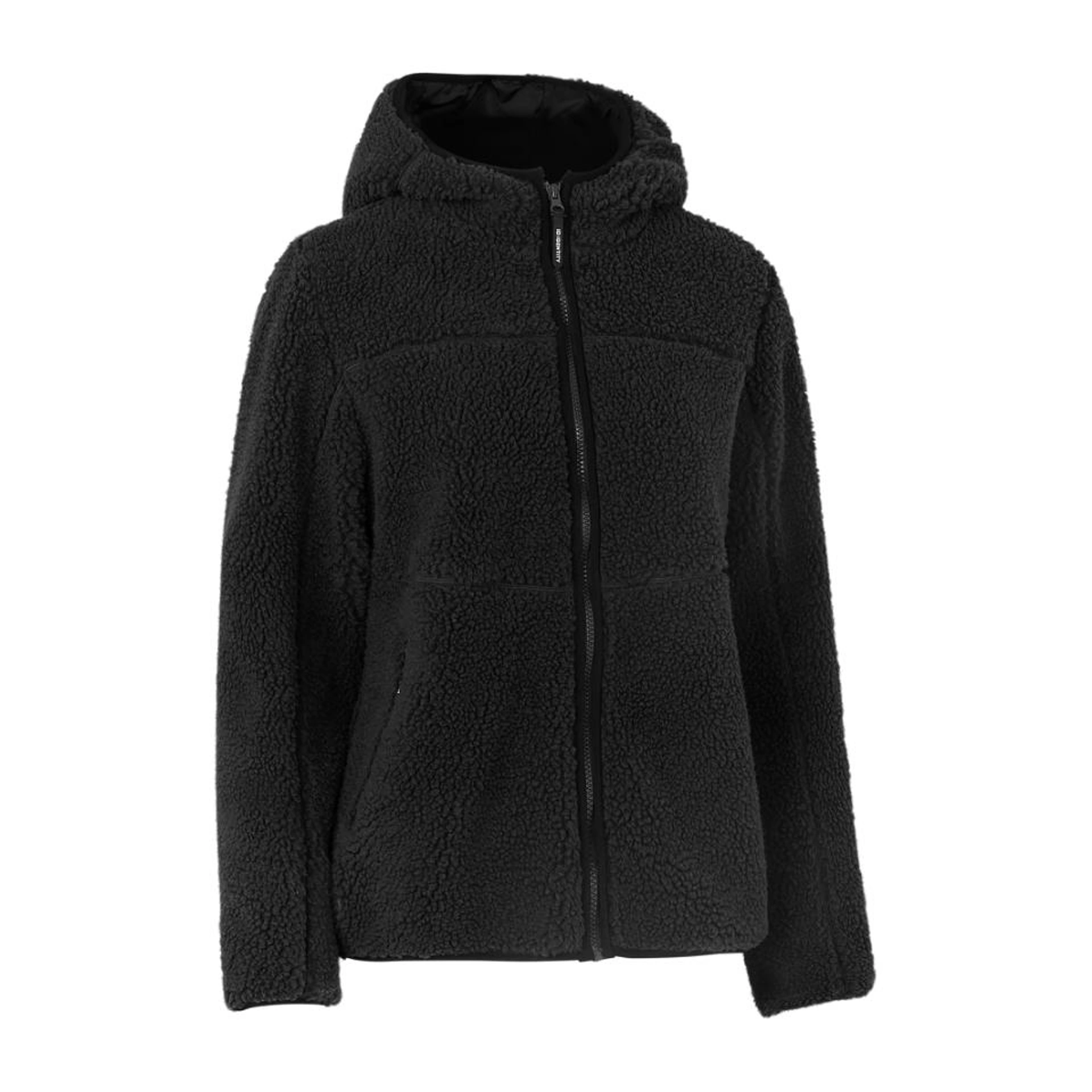 Куртка з шерпи жіноча ID Pile - Чорний / 3XL