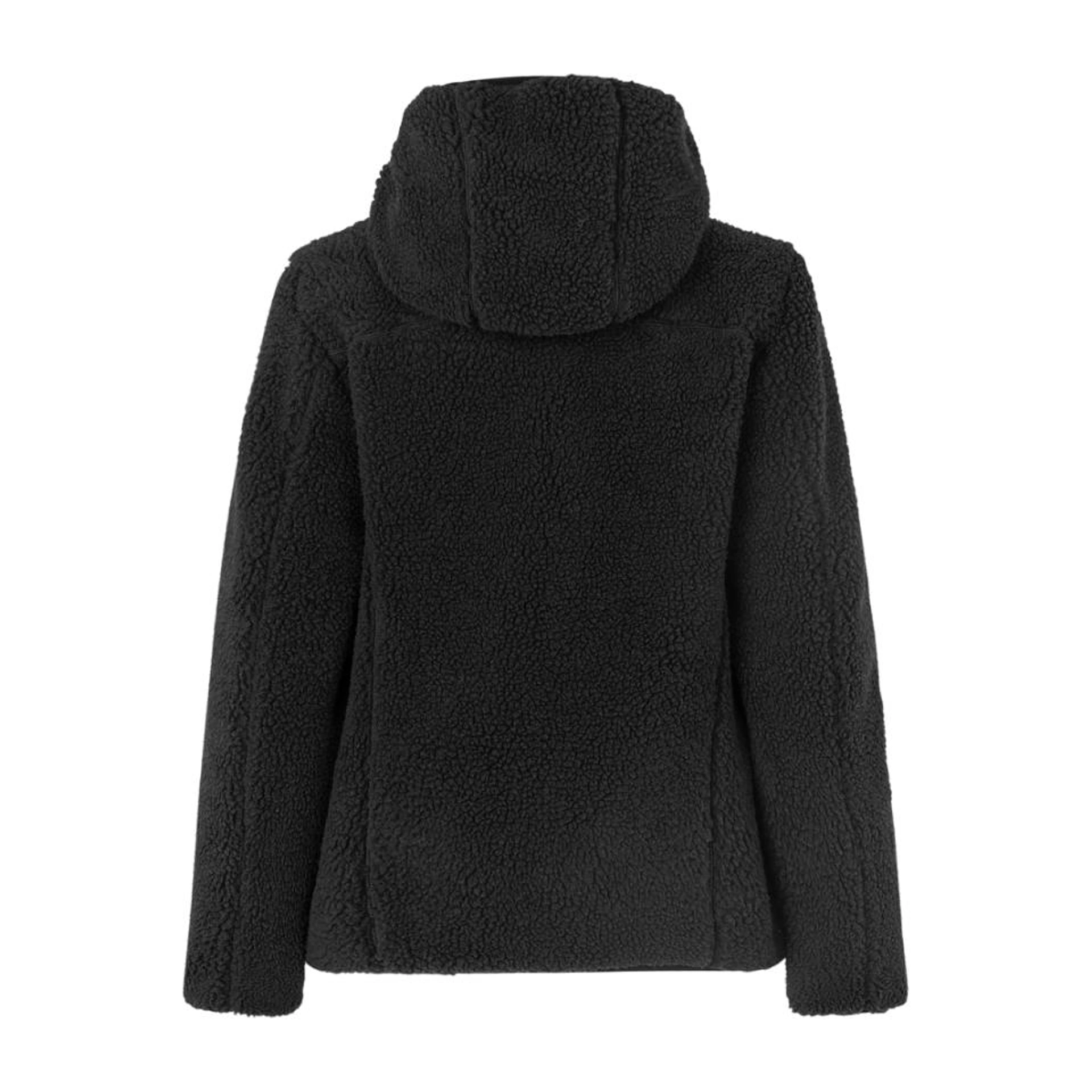 Куртка з шерпи жіноча ID Pile - Чорний / 3XL