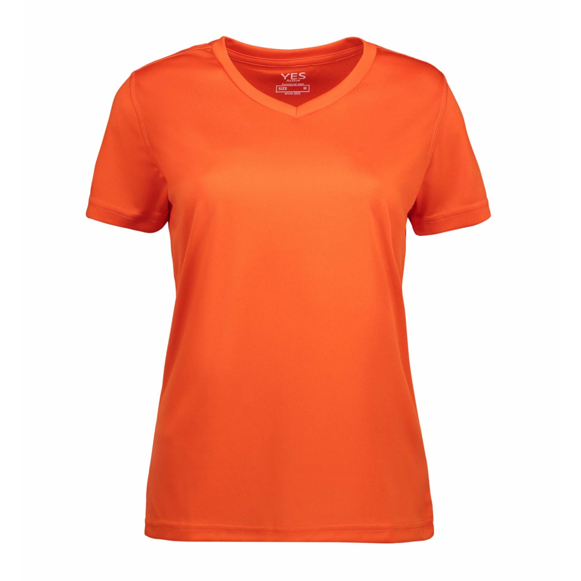 Футболка жіноча ID Yes Active - Помаранчевий / 3XL