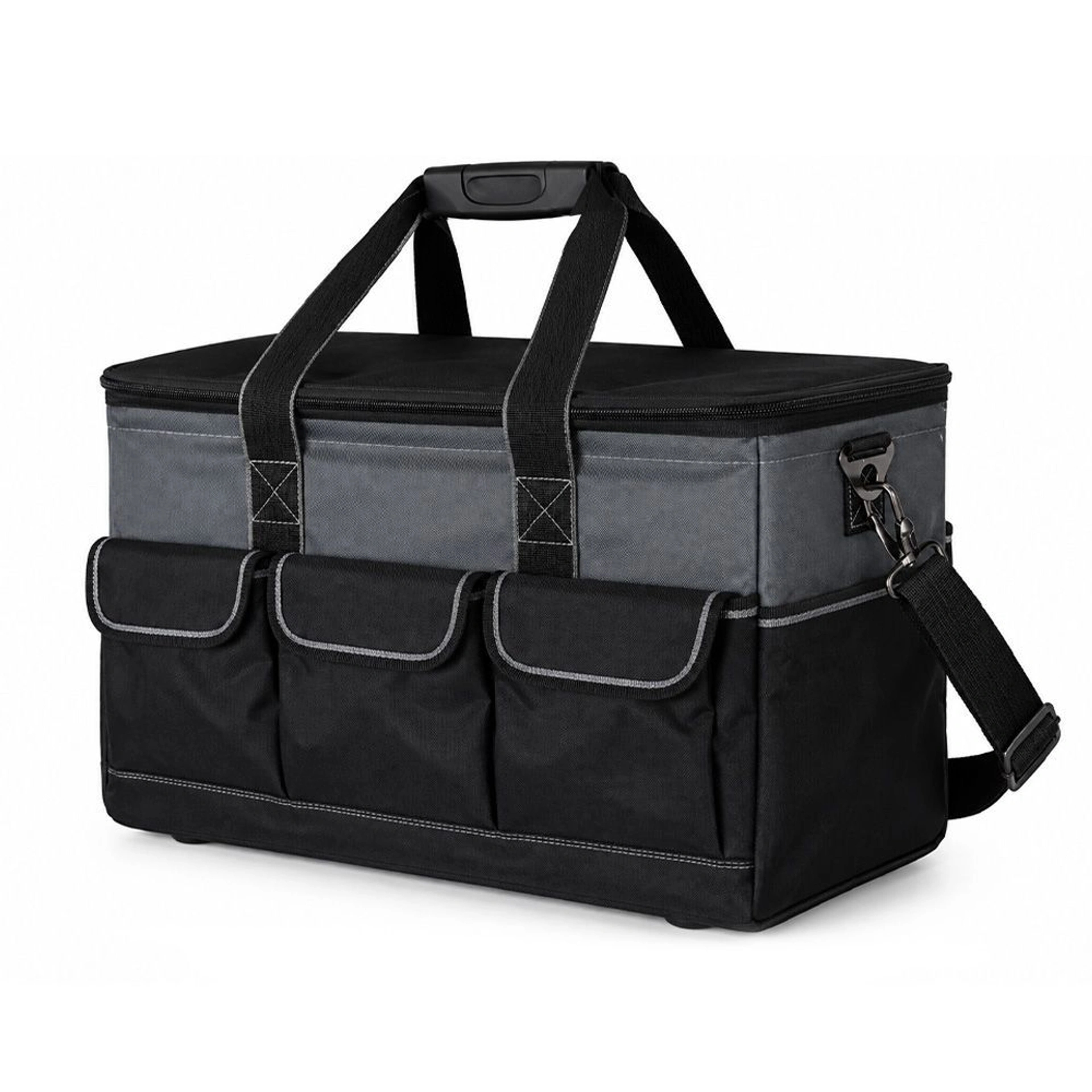 Сумка для інструментів Nikibo Craft 23" з жорстким дном - Чорний / графітовий