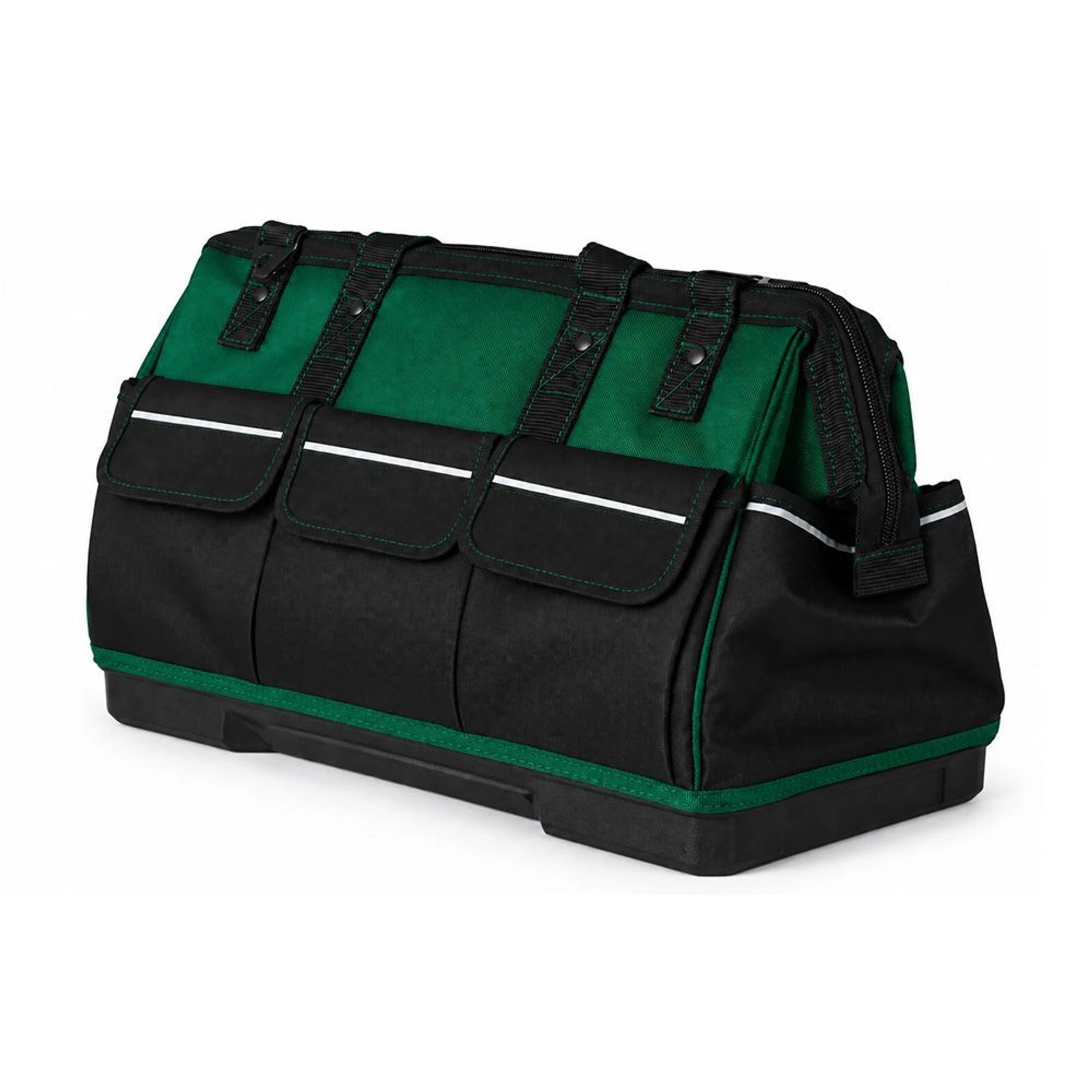 Сумка для інструментів Nikibo Gear 23" з пластиковим дном - Чорний / зелений