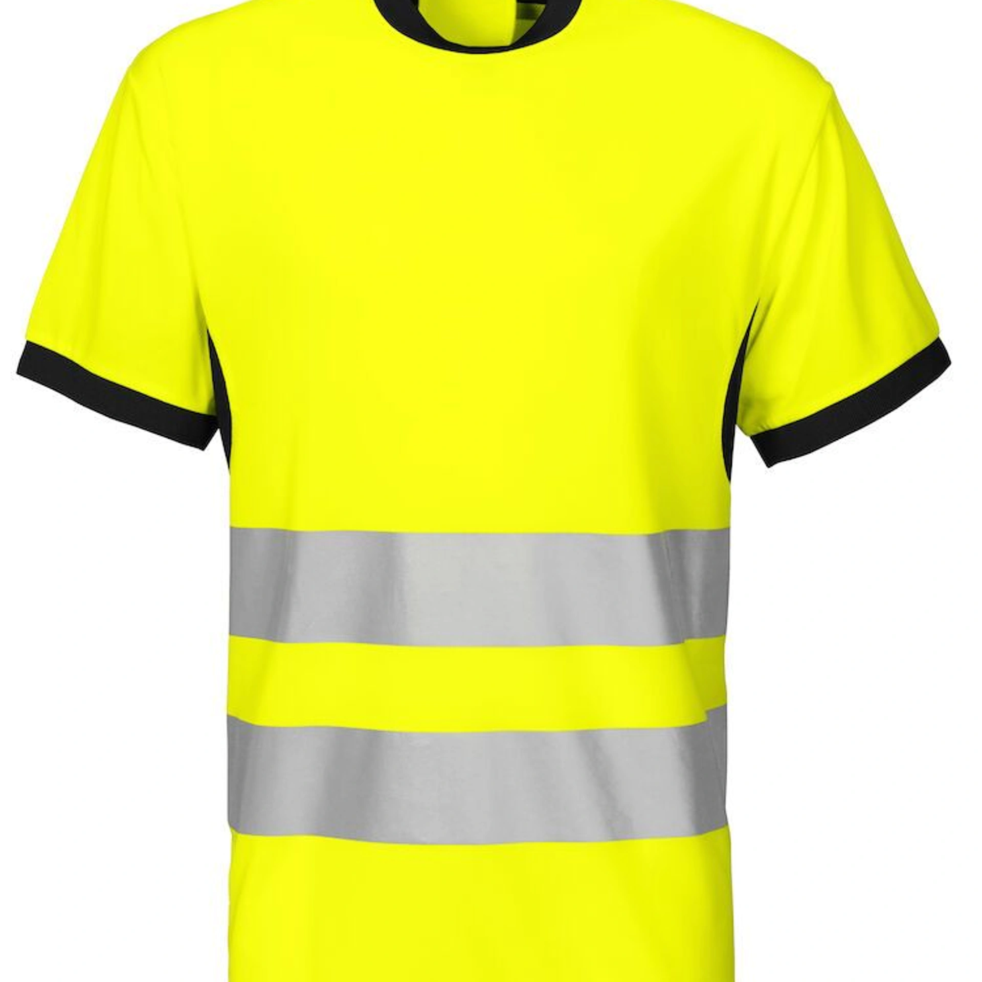 Футболка Projob 6009 EN ISO 20471, class 2 - Жовтий / чорний / 3XL