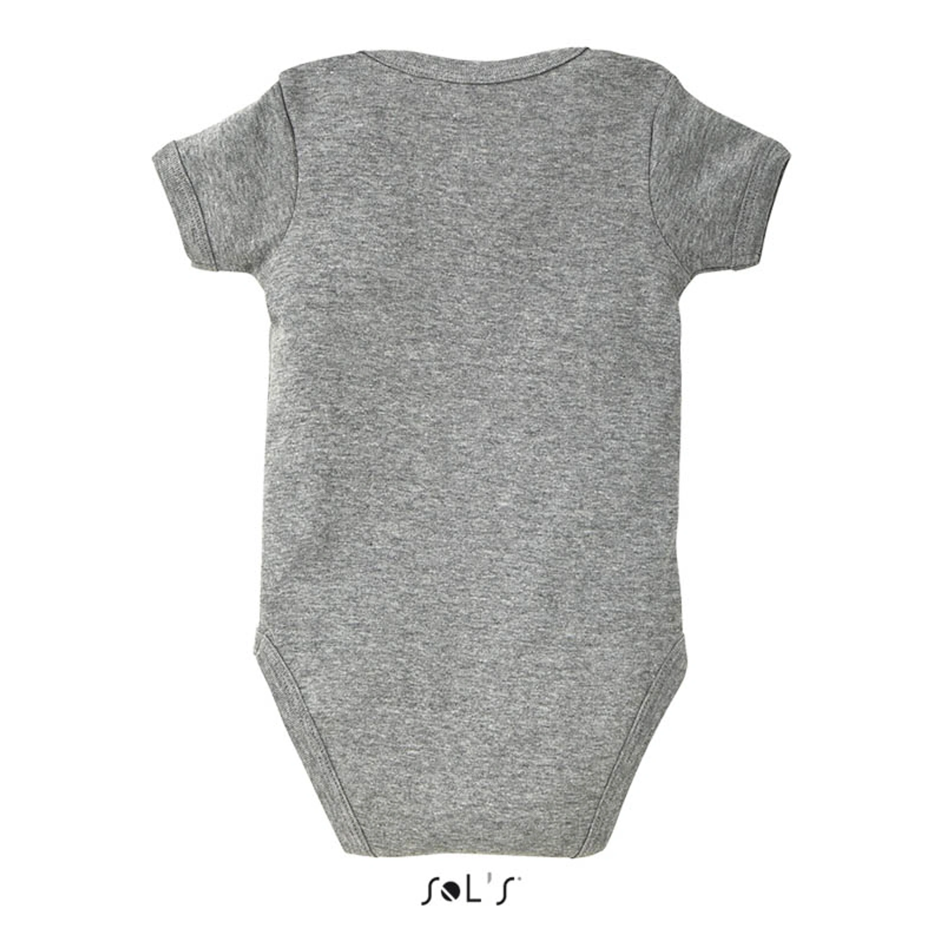 Боді дитячий SOL'S Bambino - Сірий меланж / 6M