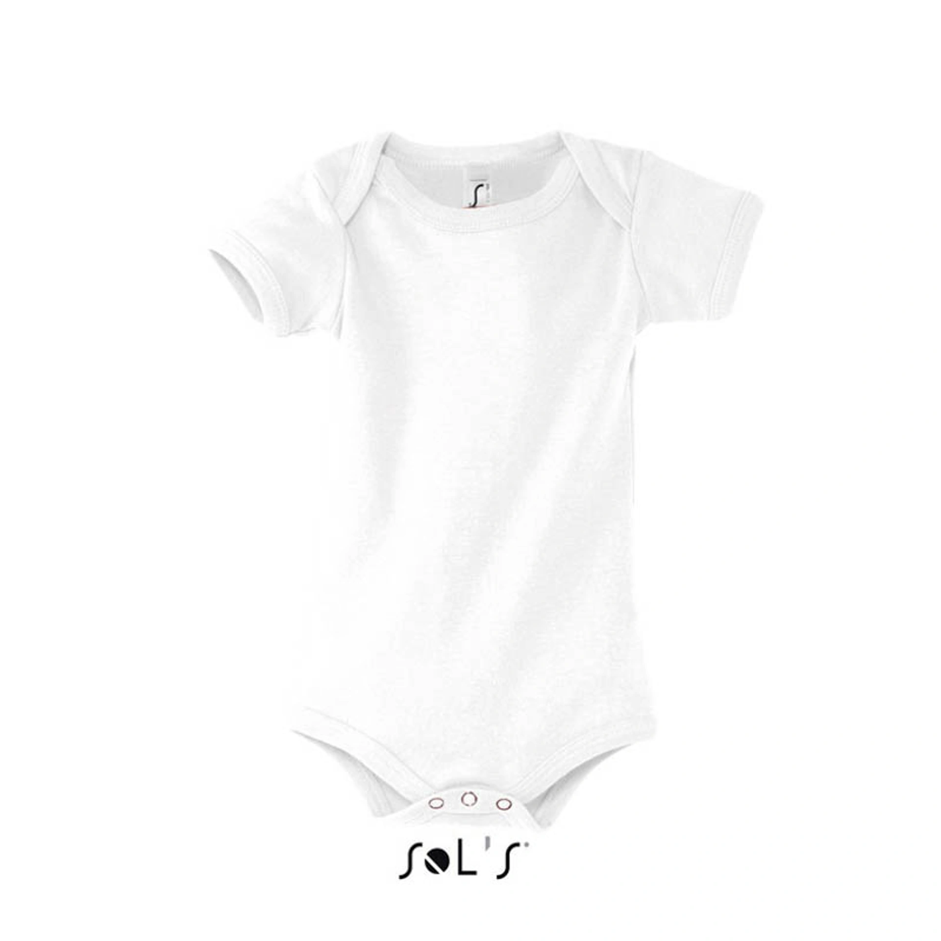 Боді дитячий SOL'S Bambino - Білий / 3/6M