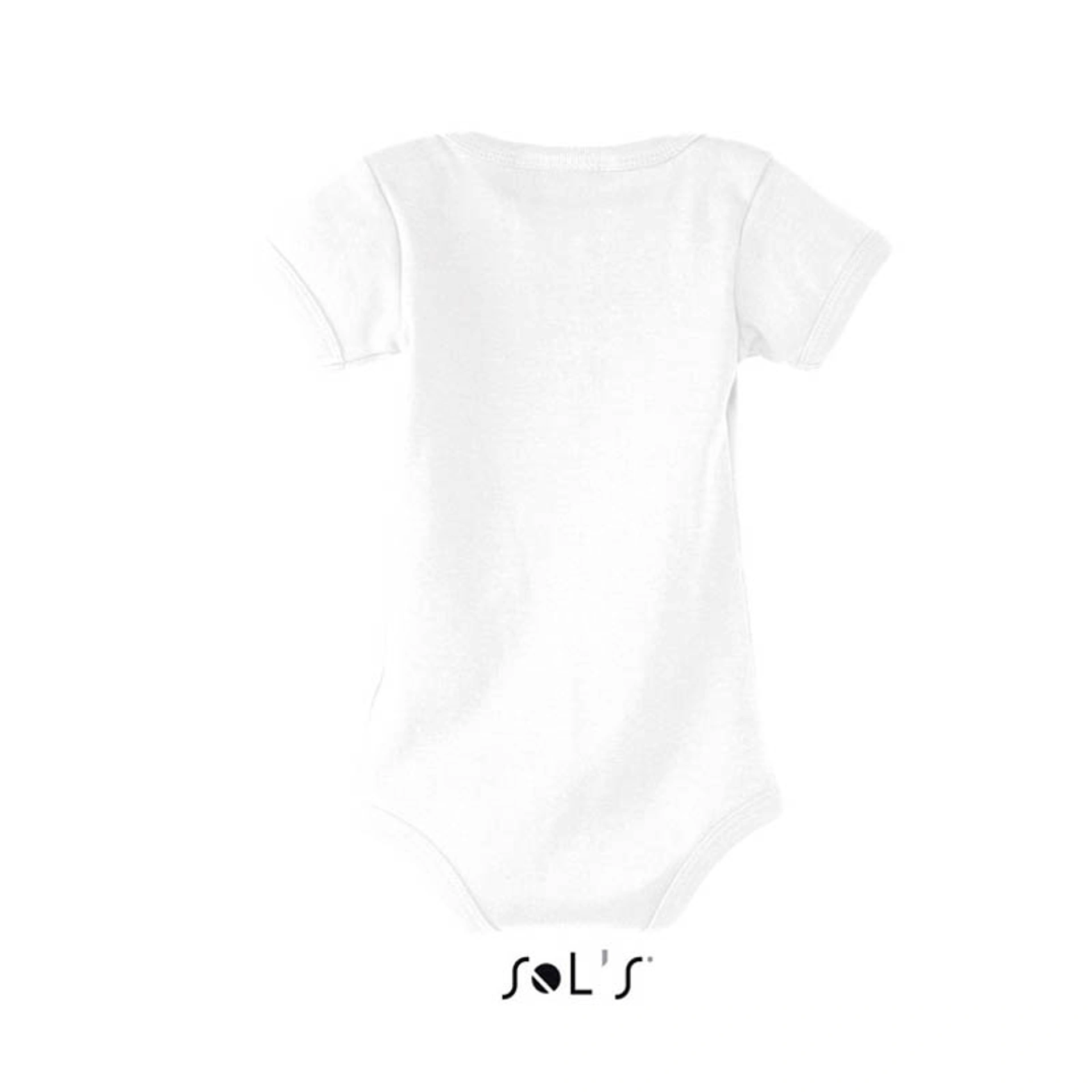 Боді дитячий SOL'S Bambino - Білий / 3/6M