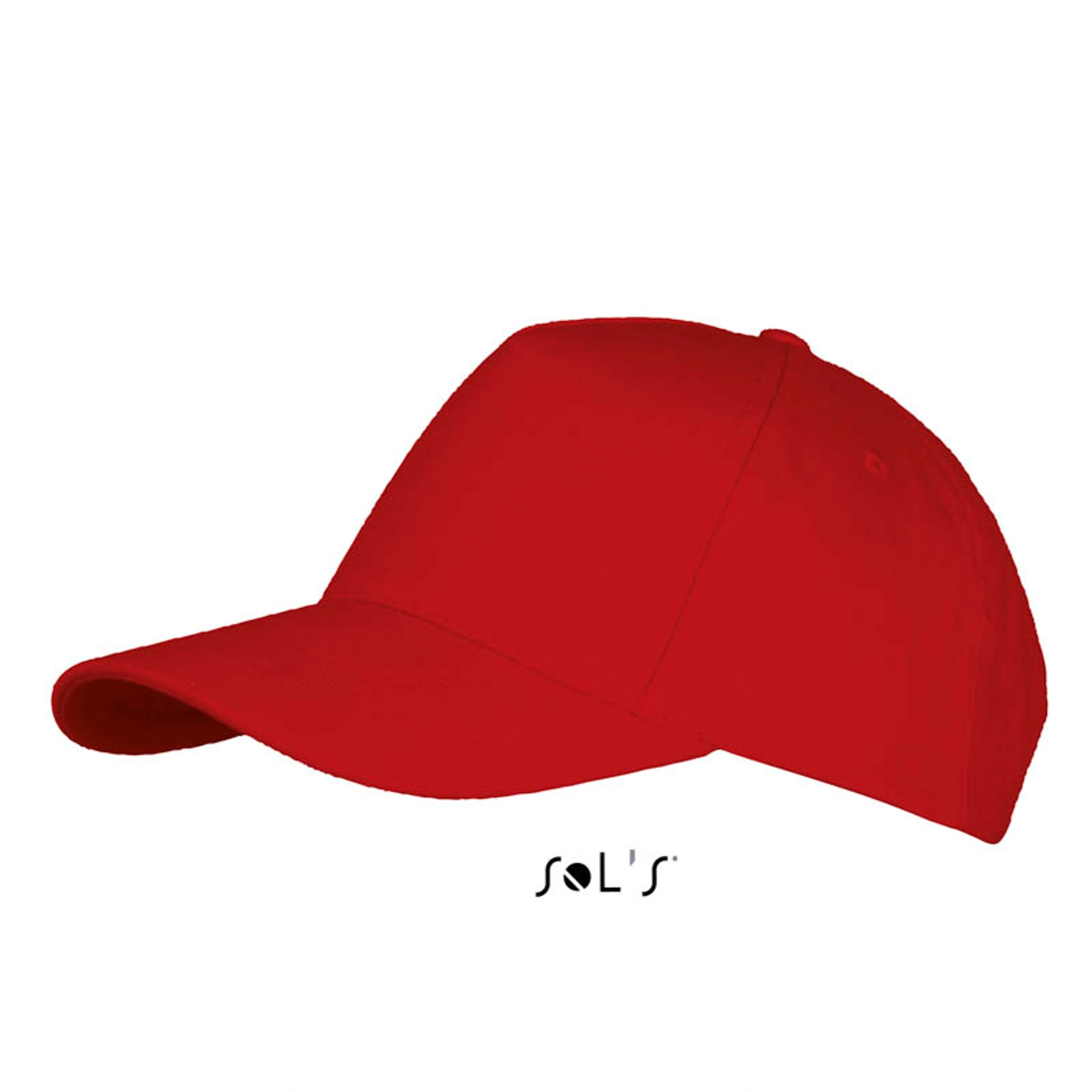 Кепка SOL'S Long Beach - Червоний