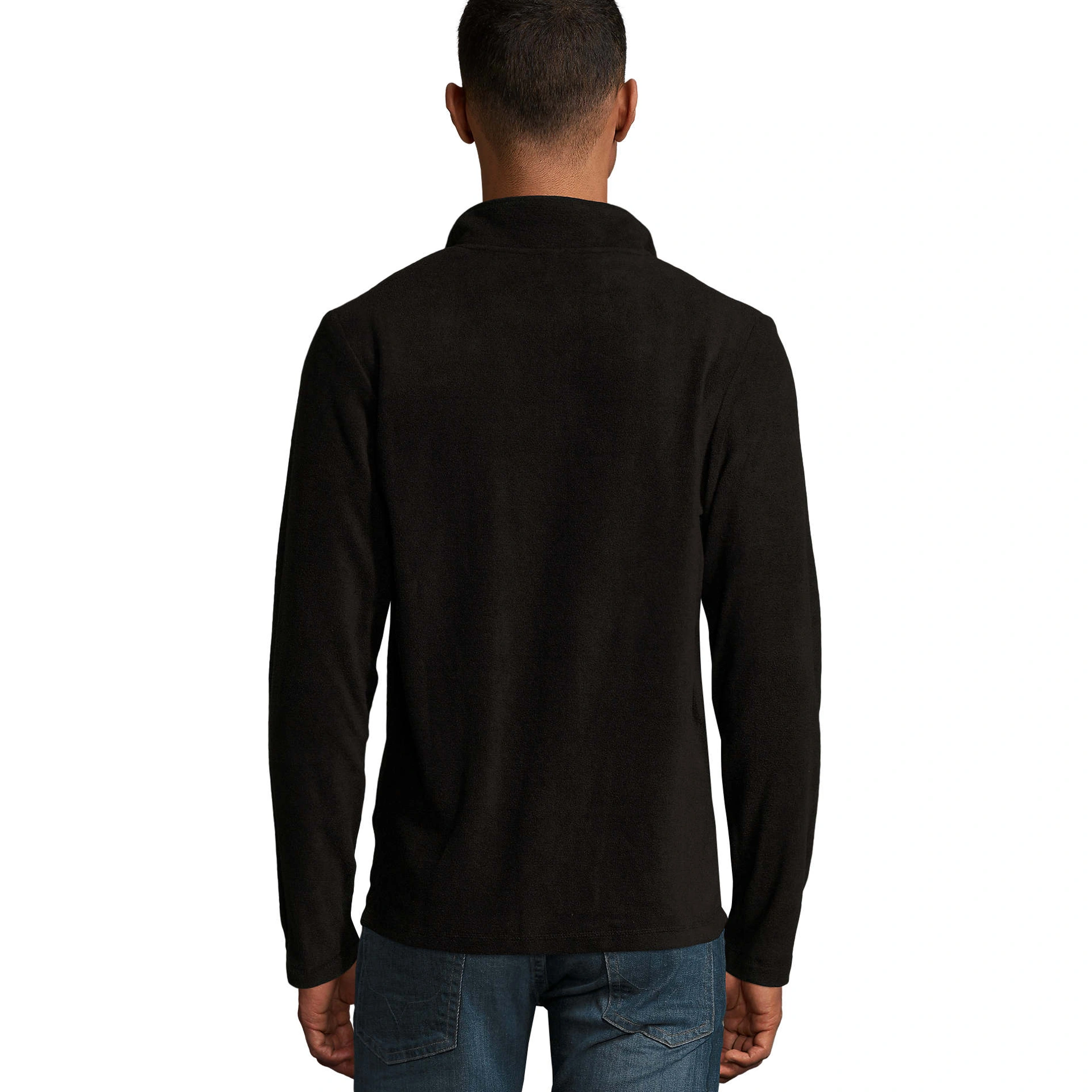 Куртка флісова чоловіча SOL'S Norman - Чорний / 3XL