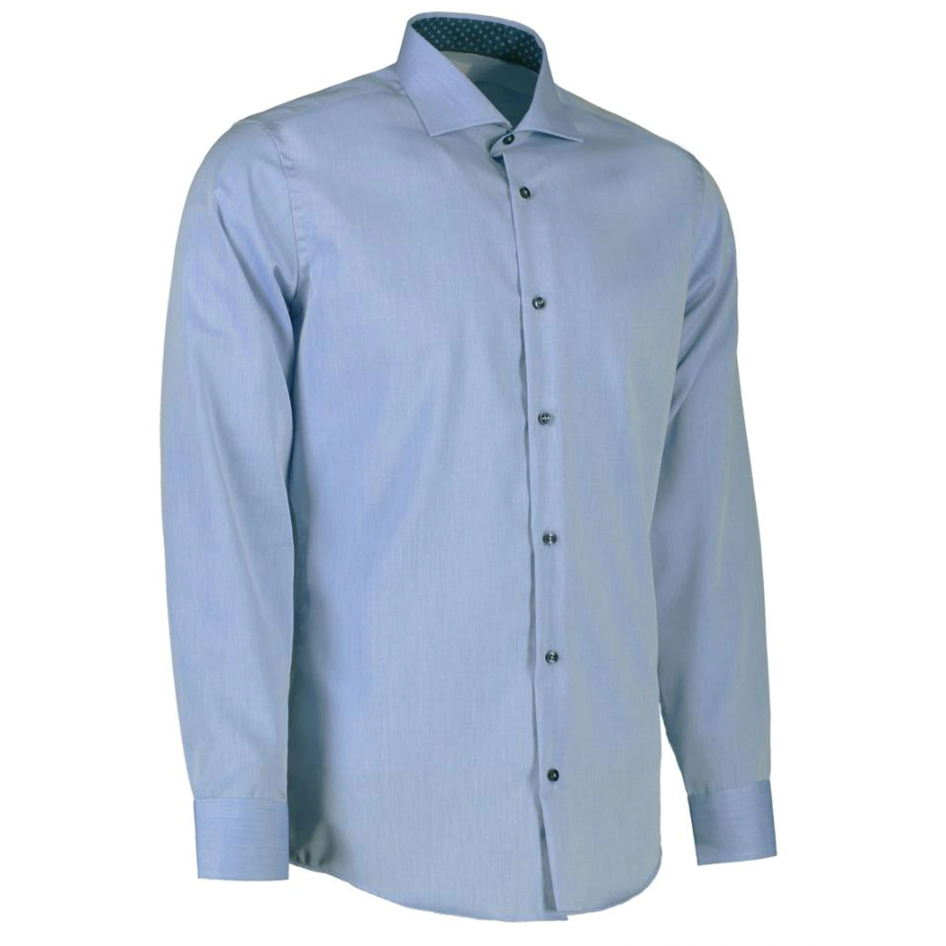 Сорочка чоловіча Seven Seas Fine Twill Virginia Modern Fit - Блакитний / 2XL