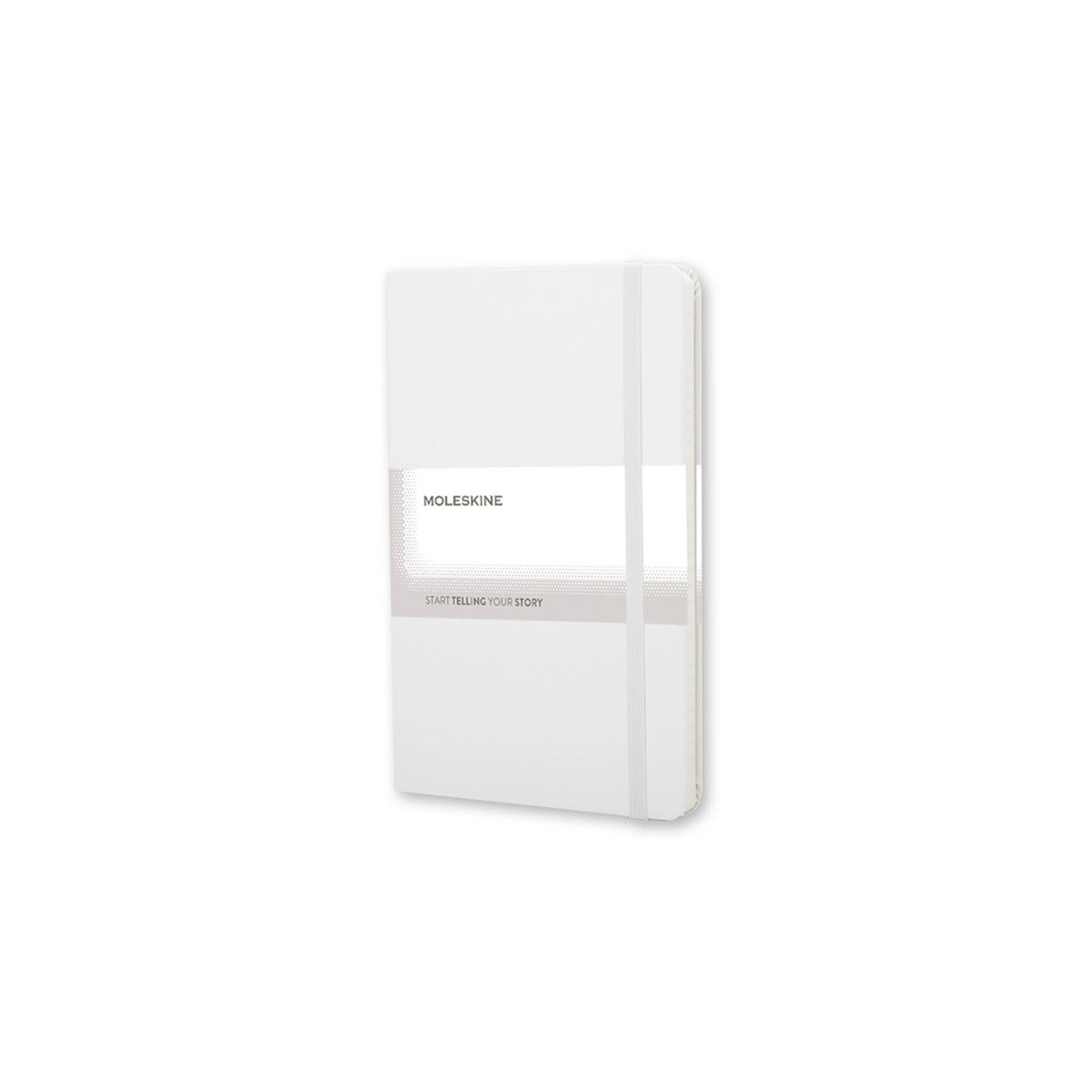 Блокнот в лінію А5 Voyager Moleskine, тверда обкладинка - Білий